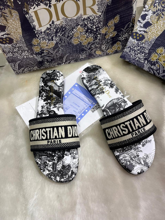 Slide Sandals / christan Dior (Dway Sandal )