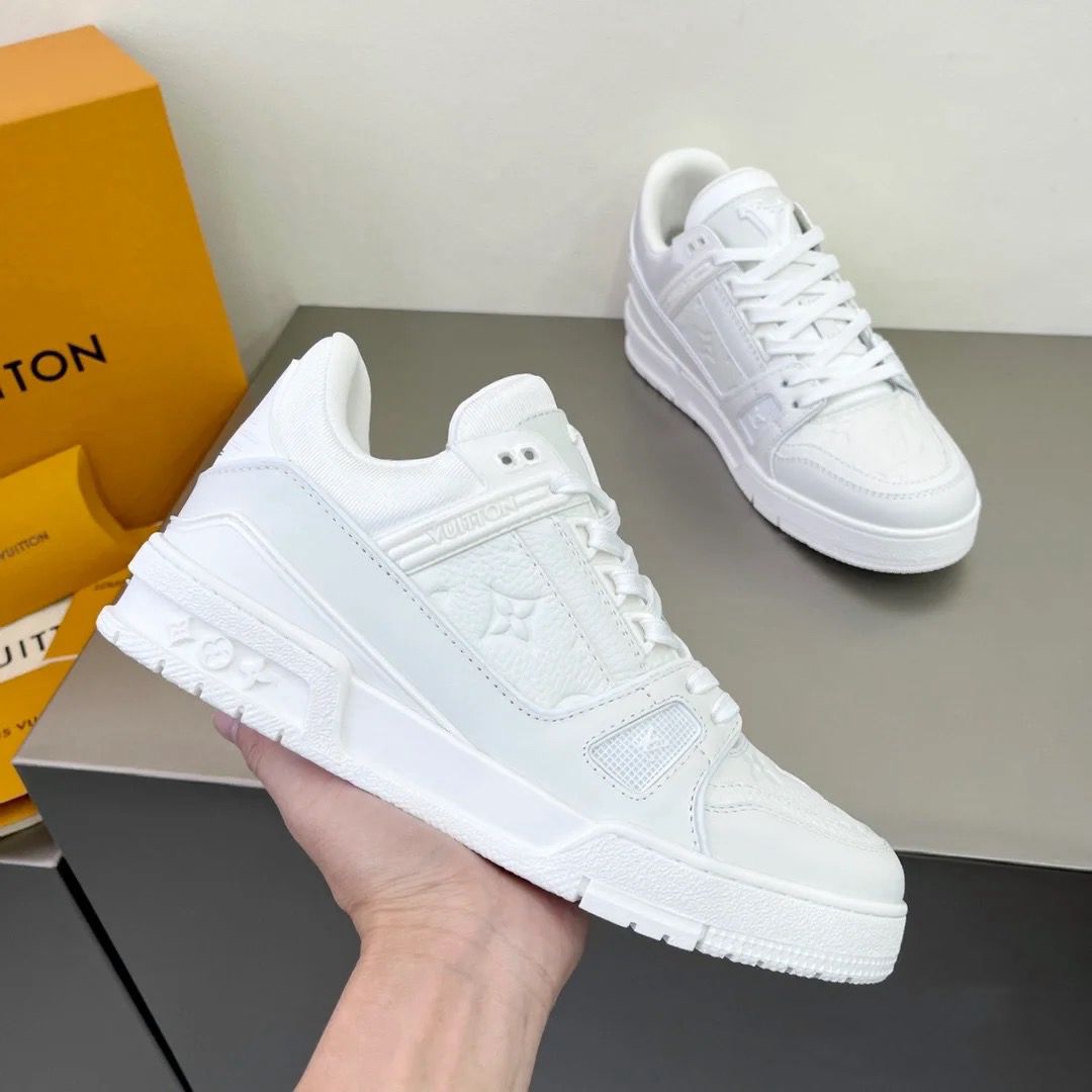 Louis Vuitton LV Trainer – Luxury Designer Sneakers (High copy)