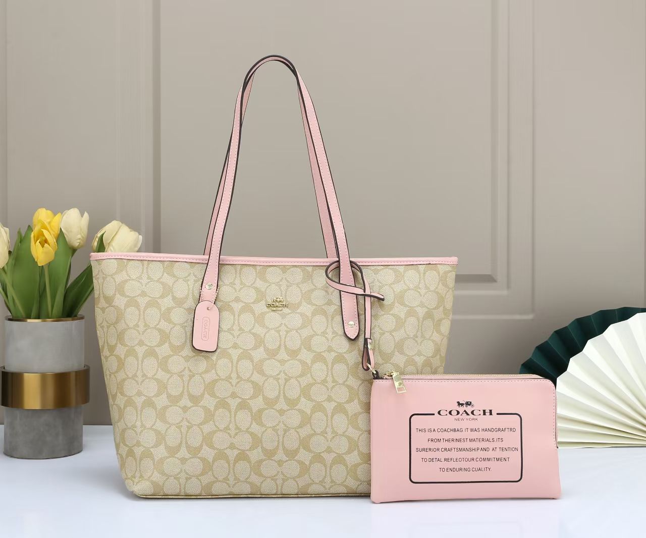 Coach New York Bag | 5 Colors | Elegant & Timeless Design ( Master copy)