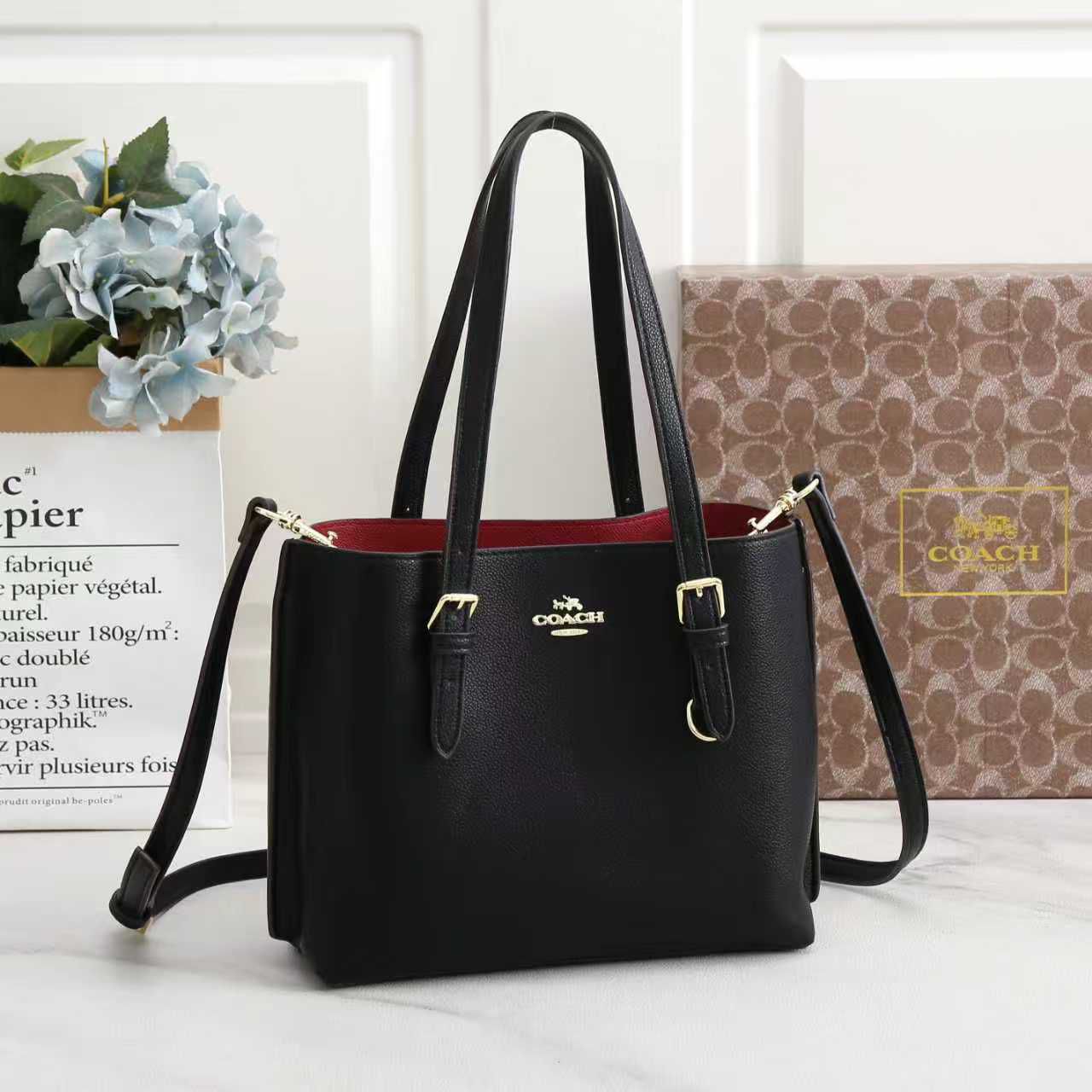 Coach New York Small Bag | 5 Colors | Compact & Elegant