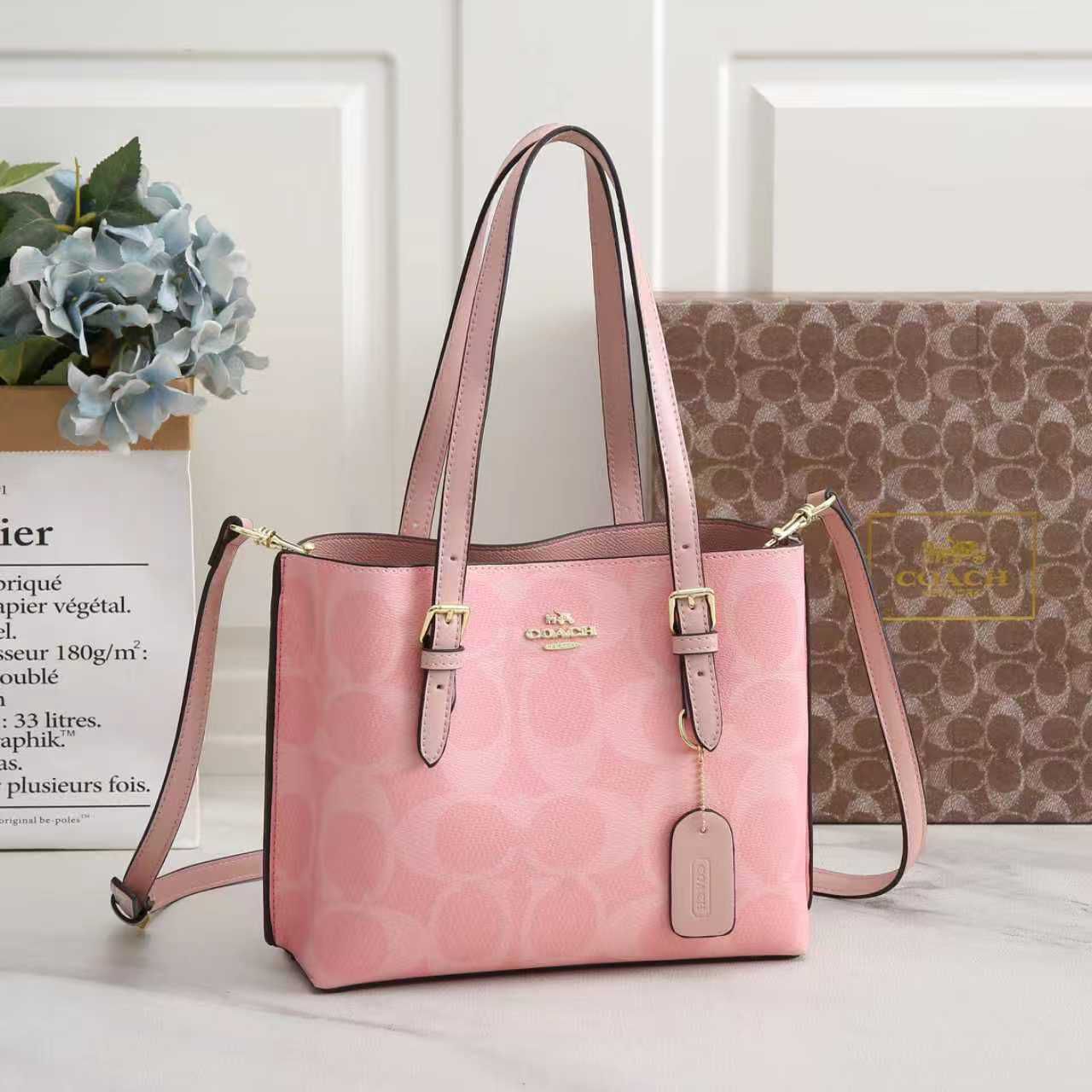 Coach New York Small Bag | 5 Colors | Compact & Elegant